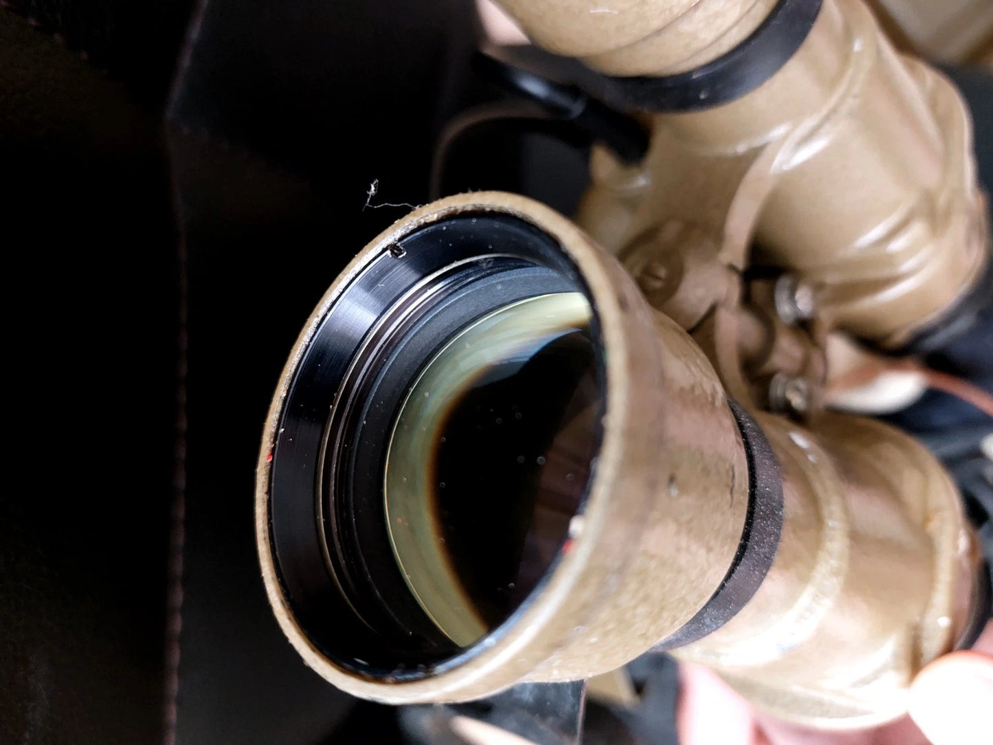 N. Mint USSR Night Vision Device PNV-57E + tank helmet